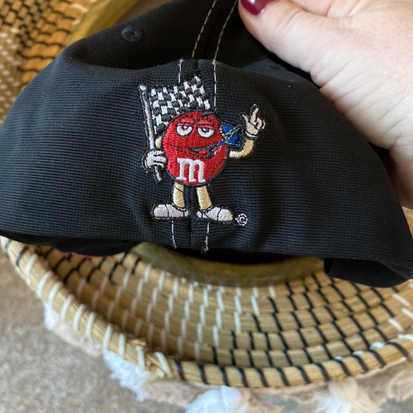 Nascar Joe Gibbs Racing M&M’s Racing hat, Size SM/MD, bought at Daytona Track - Picture 4 of 6